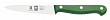 Нож для чистки овощей Icel 10см TECHNIC зеленый 27500.8603000.100